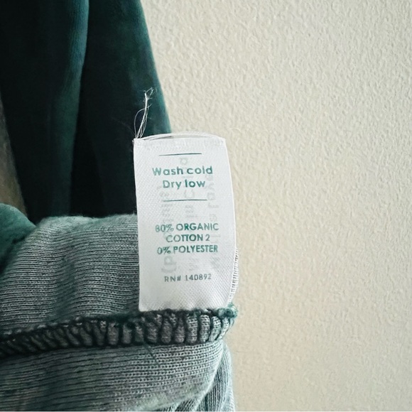 Marine Layer Men's Turquoise 1/2 Zip Hooded Sweatshirt Size Medium - Picture 5 of 6